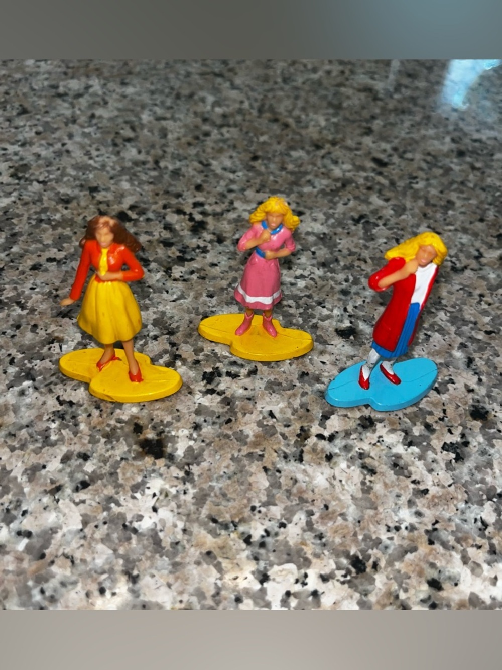 Vintage Tara Toys Teeny Tiny mini lady figures dolls lot